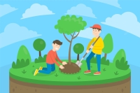 กิจกรรม ดูแล ฟื้นฟู สำรวจ ต้นไม้ Activities to take care of, restore and survey trees
